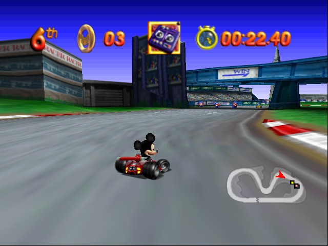 mickey's speedway n64