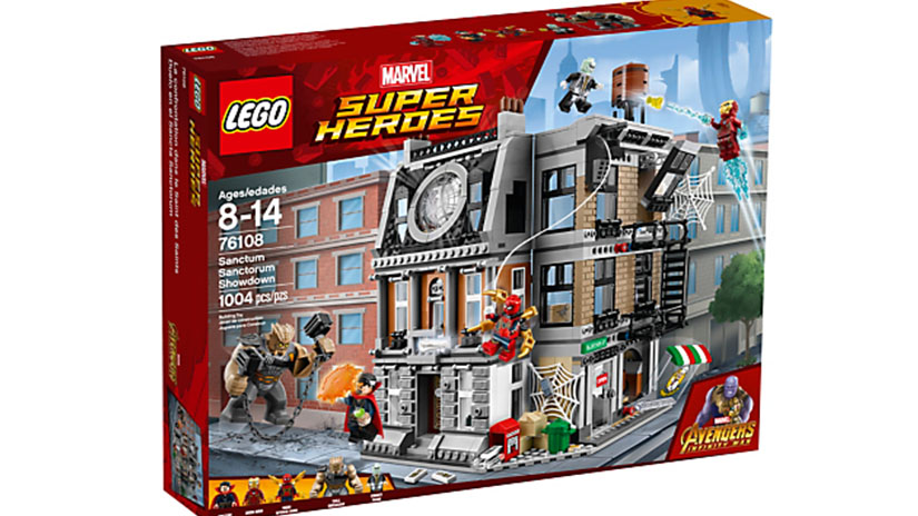 marvel lego sets infinity war