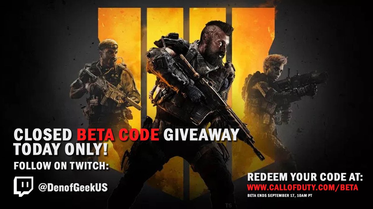 Call of Duty Blackout Live Stream and Beta Code Giveaway Den of Geek