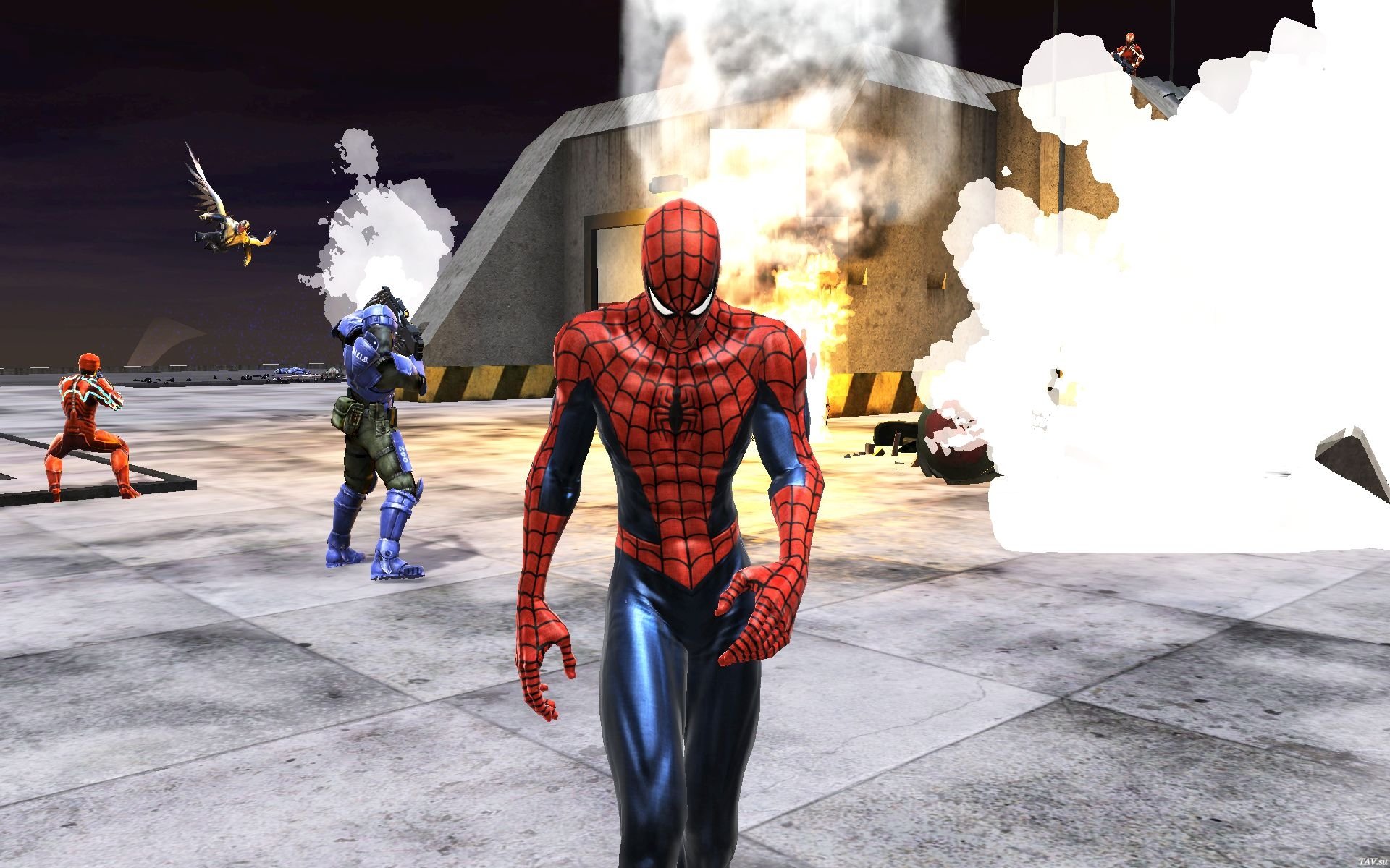  Spider-Man: Web of Shadows - Xbox 360 : Video Games