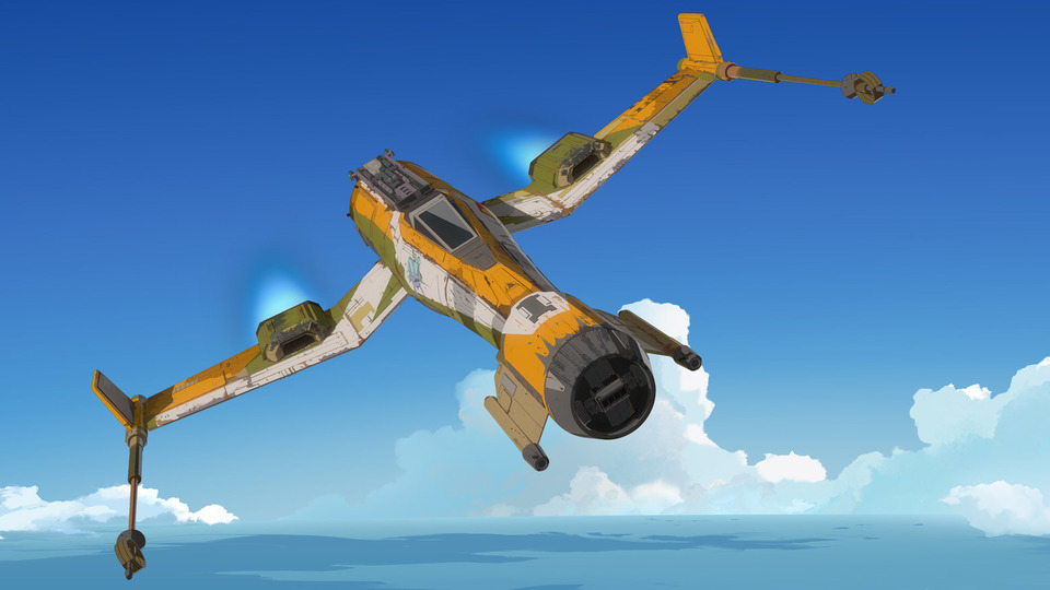 Star Wars Ship - The Fireball