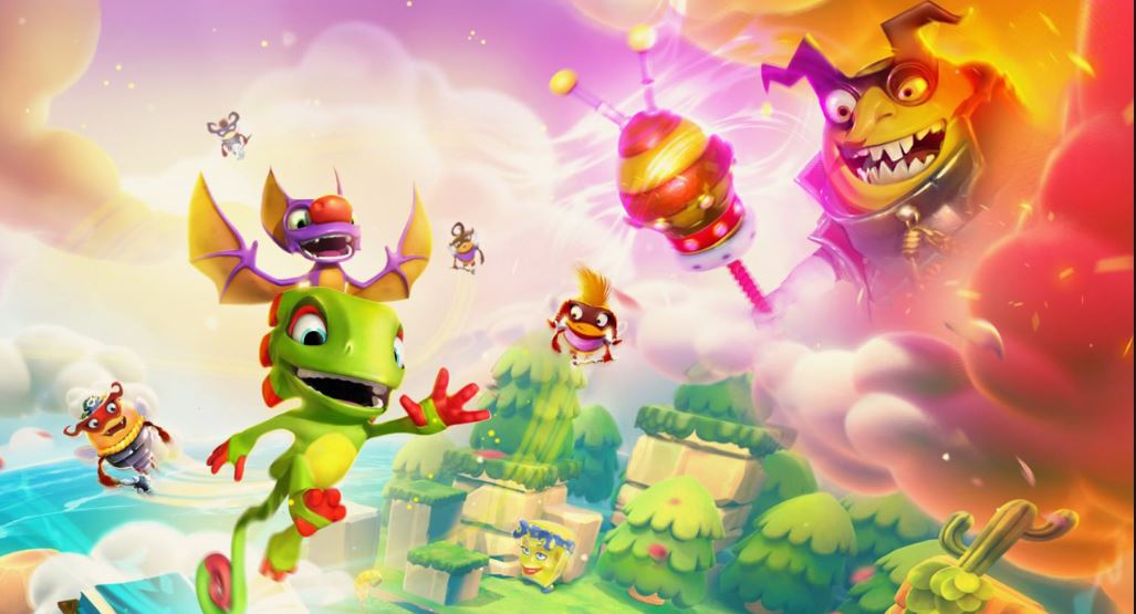 Yooka laylee and the impossible lair трофеи