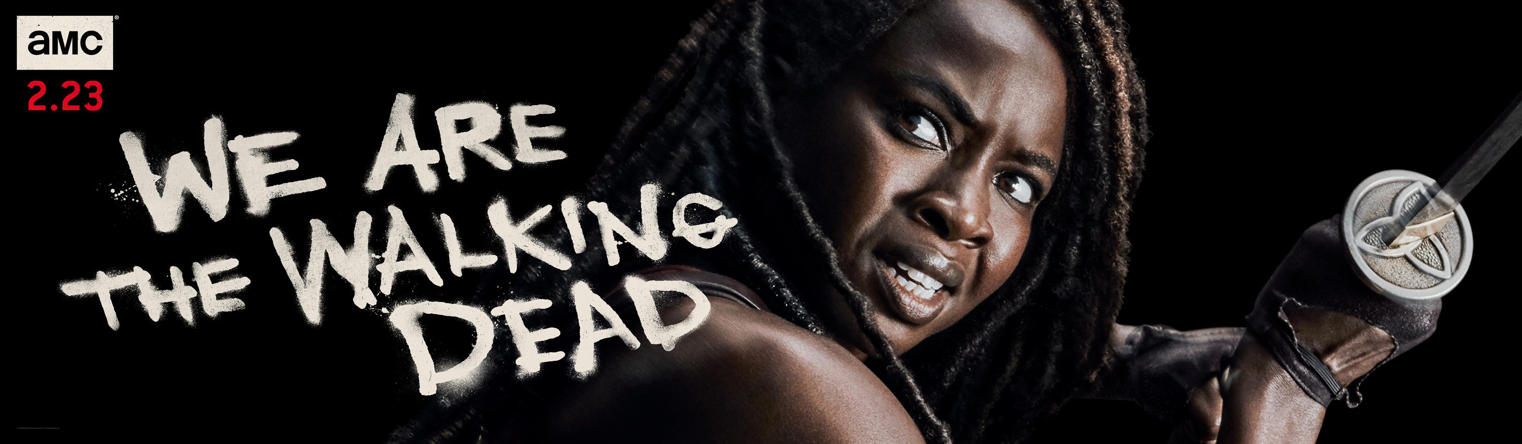 The Walking Dead Season 10 Michonne Poster