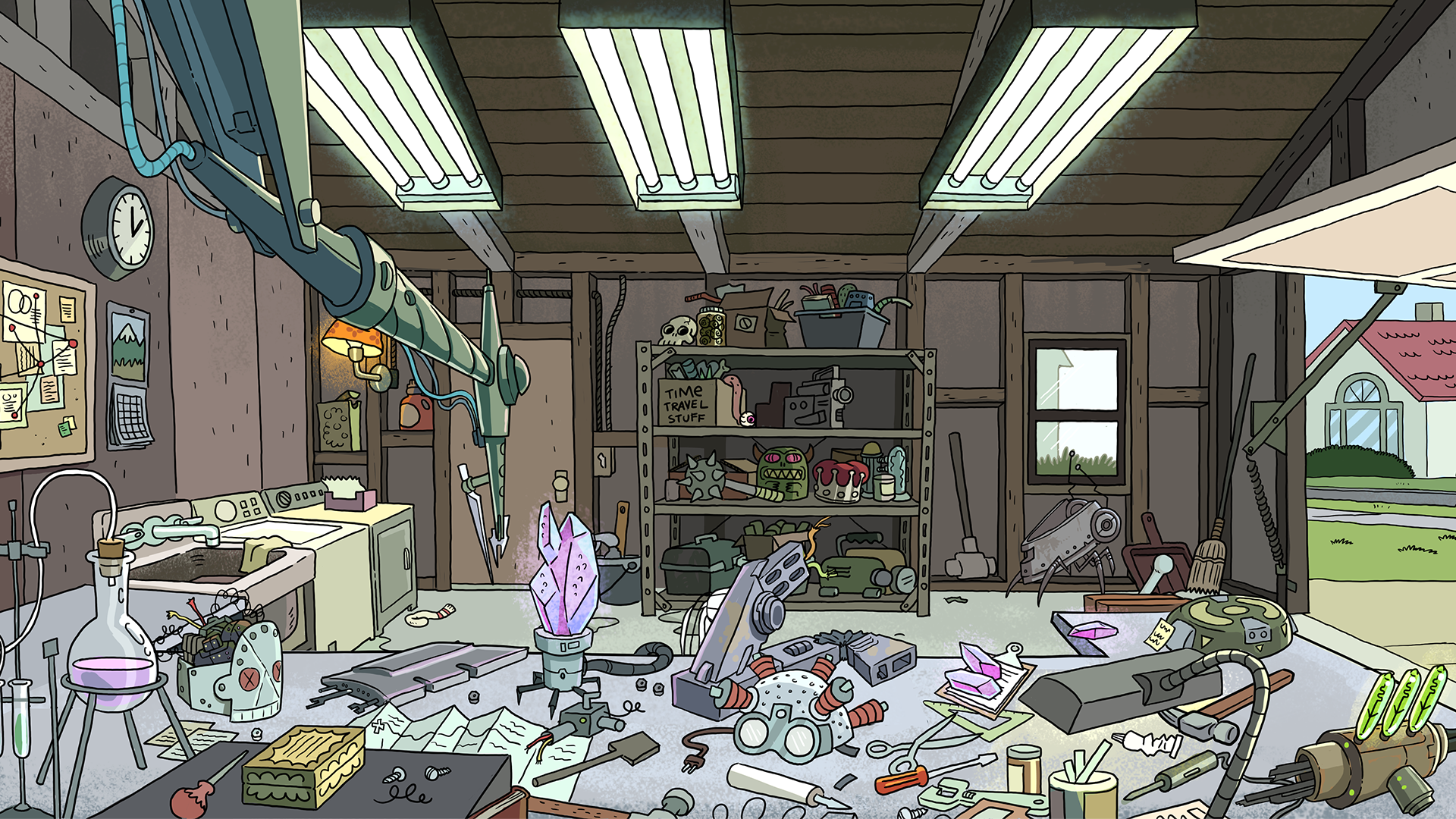 Rick and Morty Virtual Backgrounds Arrive for Zoom Video ...