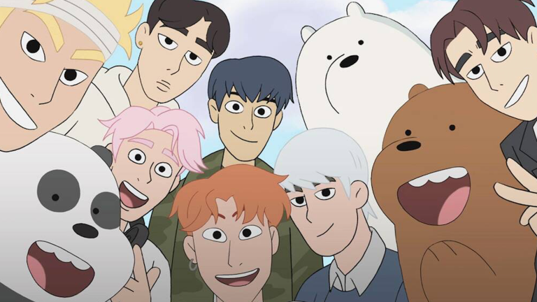 How We Bare Bears Teamed-up With Monsta X
