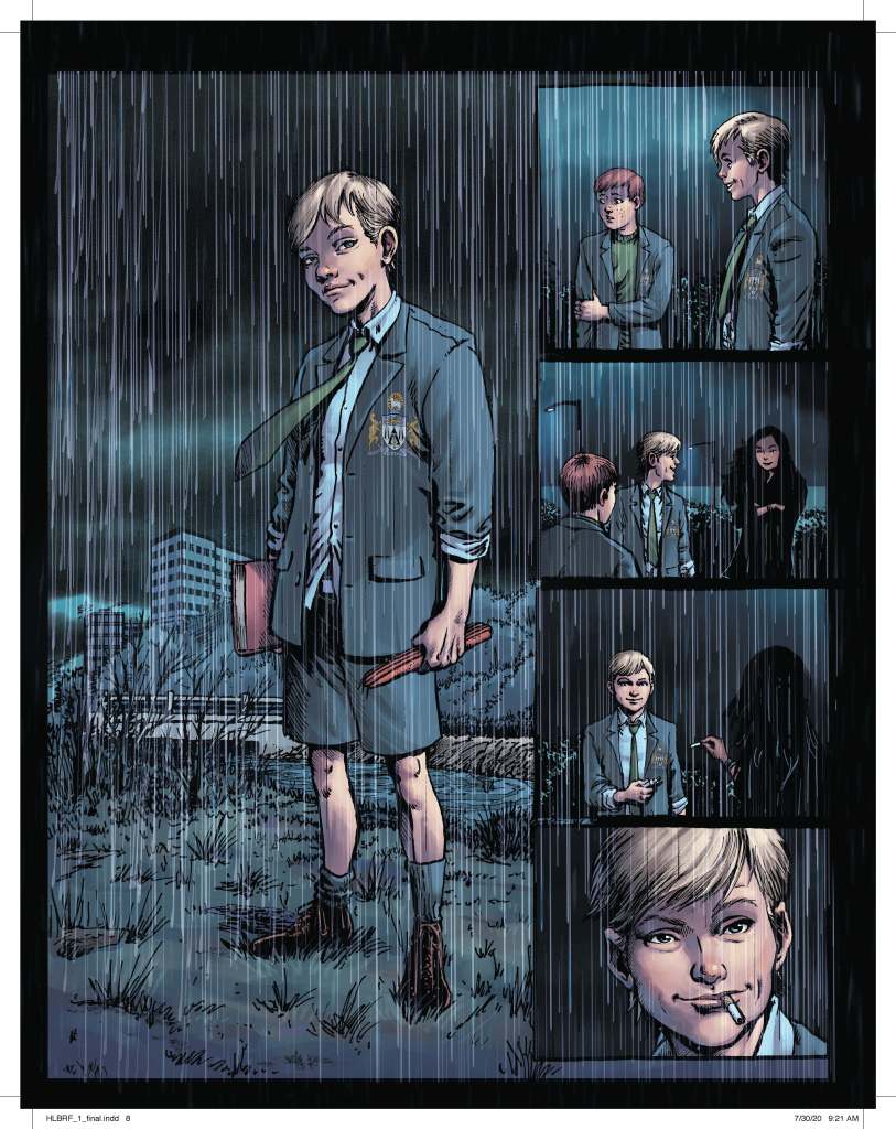 Hellblazer Rise & Fall Unlettered p8