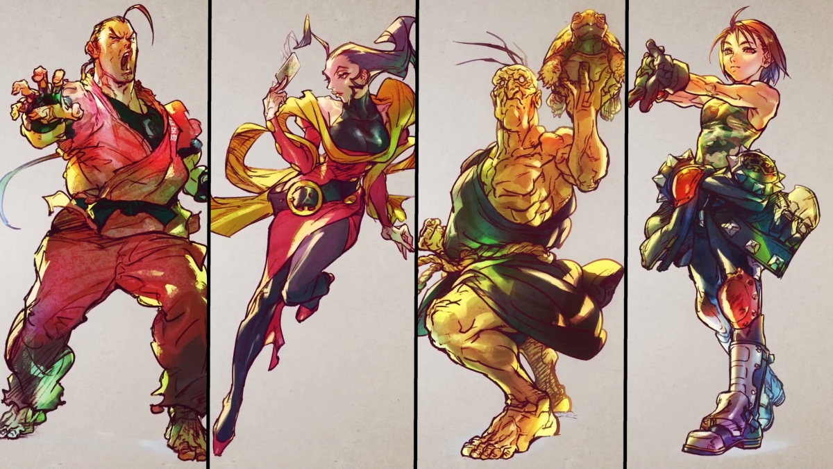 Capcom's Street Fighter V New Characters; Rose, Oro, Akira