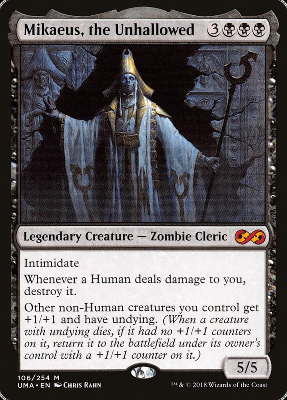 The Most Terrifying Magic The Gathering Cards The DVD Guide   Mikaeus The Unhallowed 