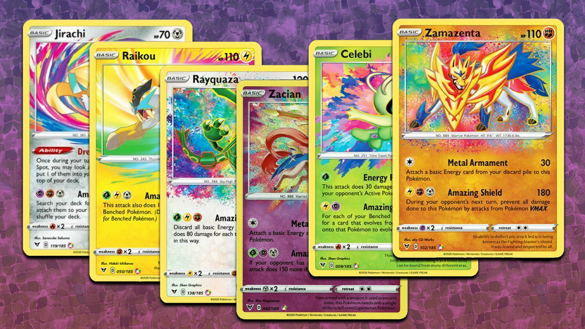 Pokémon Trading Card Game Ranking the New Amazing Rares Den of Geek