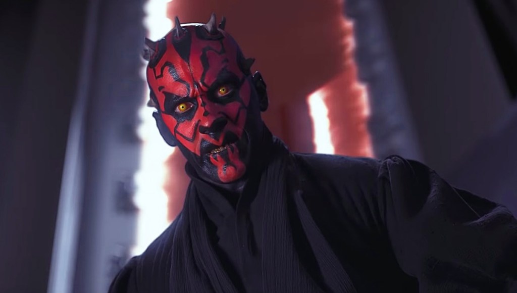 Ray Park as Darth Maul in Star Wars: The Phantom Menace