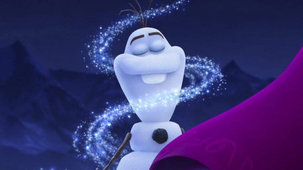 Olaf in Frozen Once Upon a Snowman