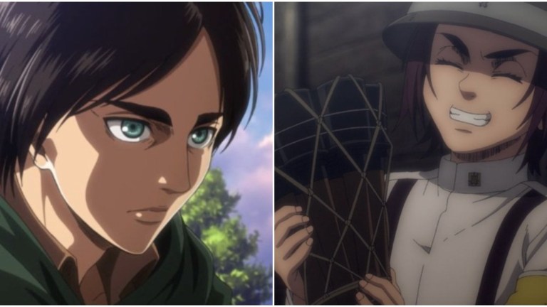 Show this to anyone who is starting out watching Attack on Titan. Say this  is the cast at the beginning and end of the show. This will really make  them believe that