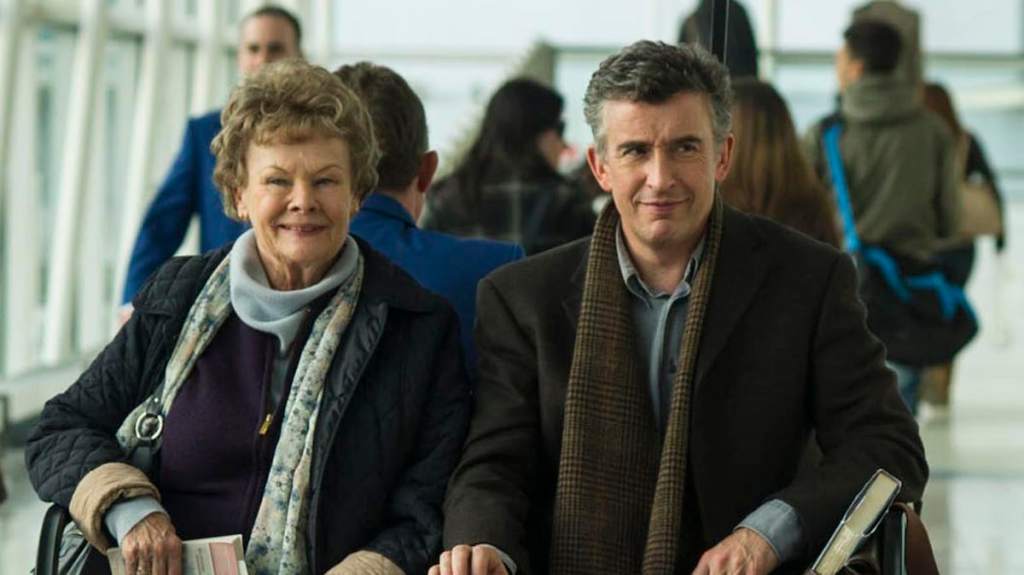 Judi Dench and Steve Coogan in Philomena