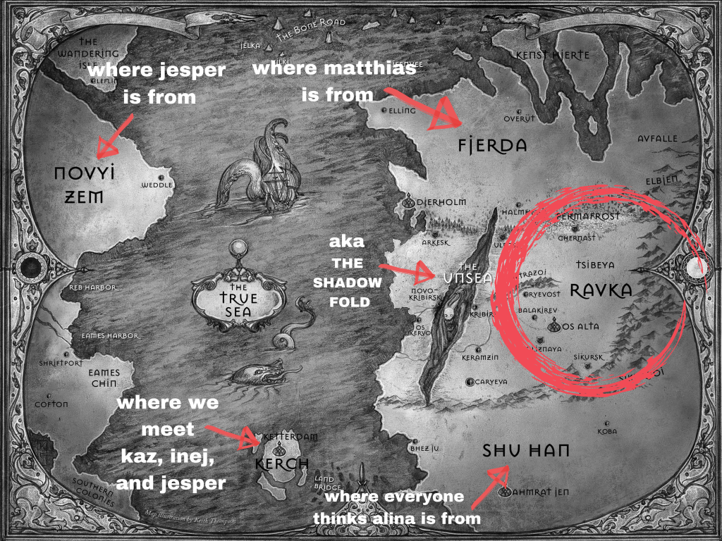 Map of the Grishaverse