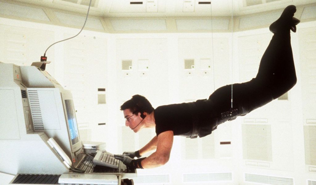 Tom Cruise in Mission Impossible Vault