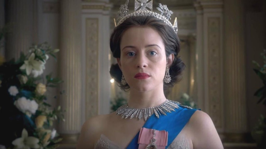 Claire Foy in The Crown