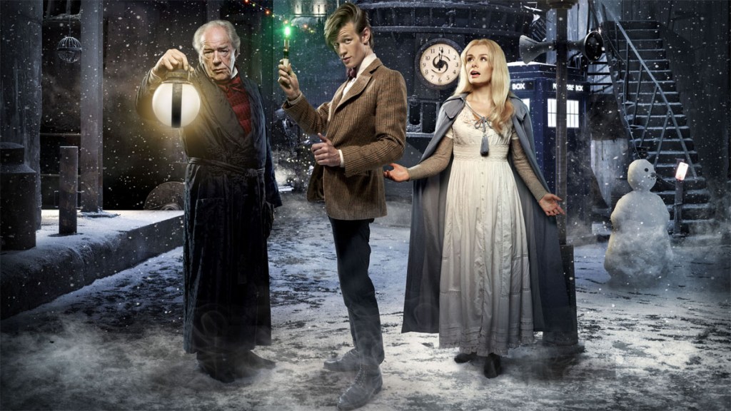 Doctor Who A Christmas Carol Michael Gambon Matt Smith Katherine Jenkins