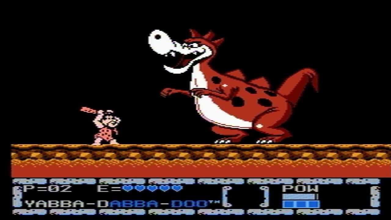 download flintstones dinosaur peak nes