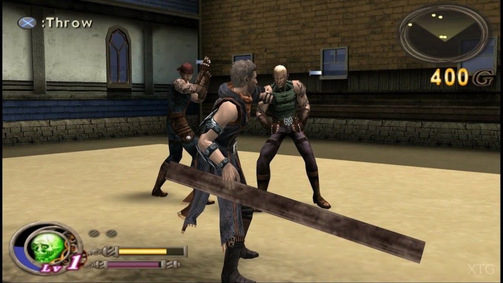 God Hand martial arts gameplay