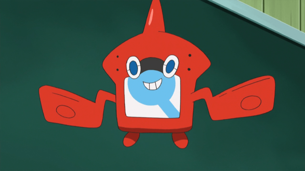 Rotom Pokédex Pokemon anime