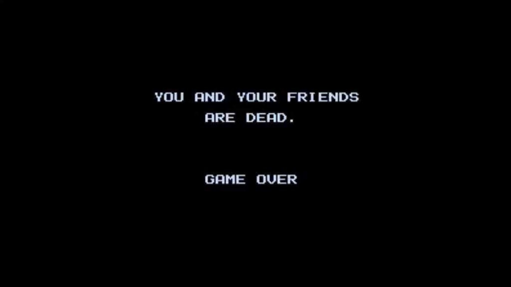 Friday the 13th NES game over screen