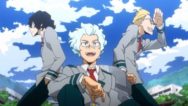 My Hero Academia Season 5 Episode 19 Aizawa Trio