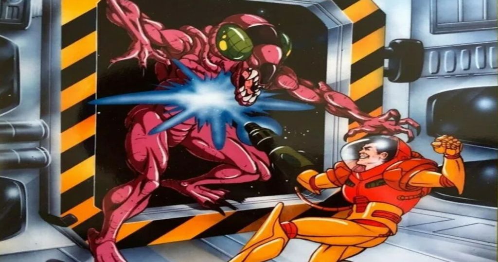 Metroid animated series male Samus