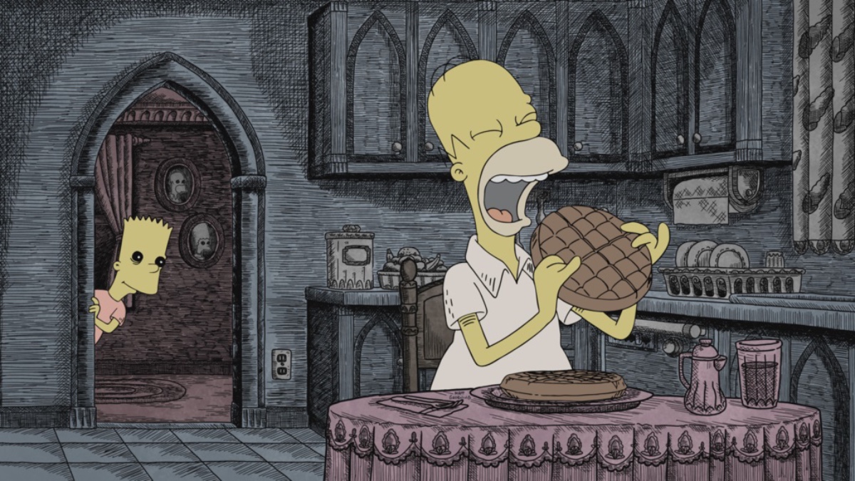 The Simpsons: Treehouse of Horror XXXII Is a Gorey Affair | Den of Geek