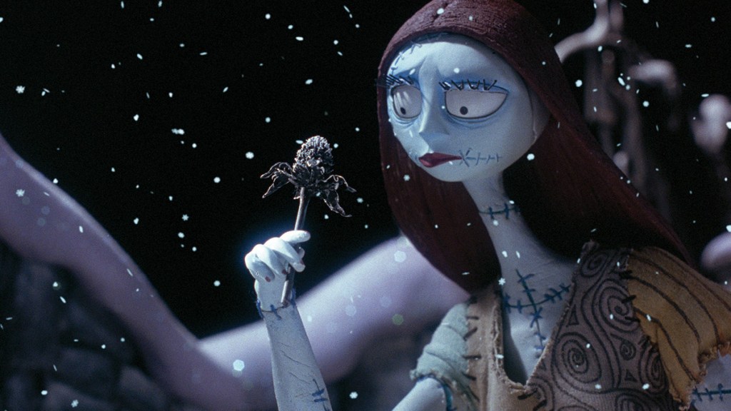 The Nightmare Before Christmas Sally screengrab