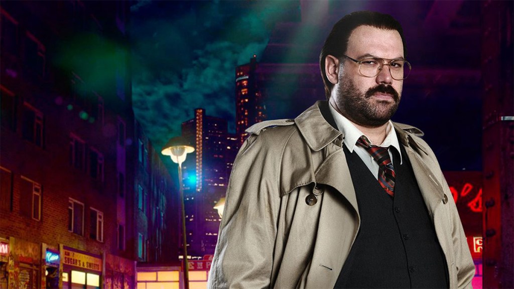 Tom Davis in Murder in Successville on BBC Three