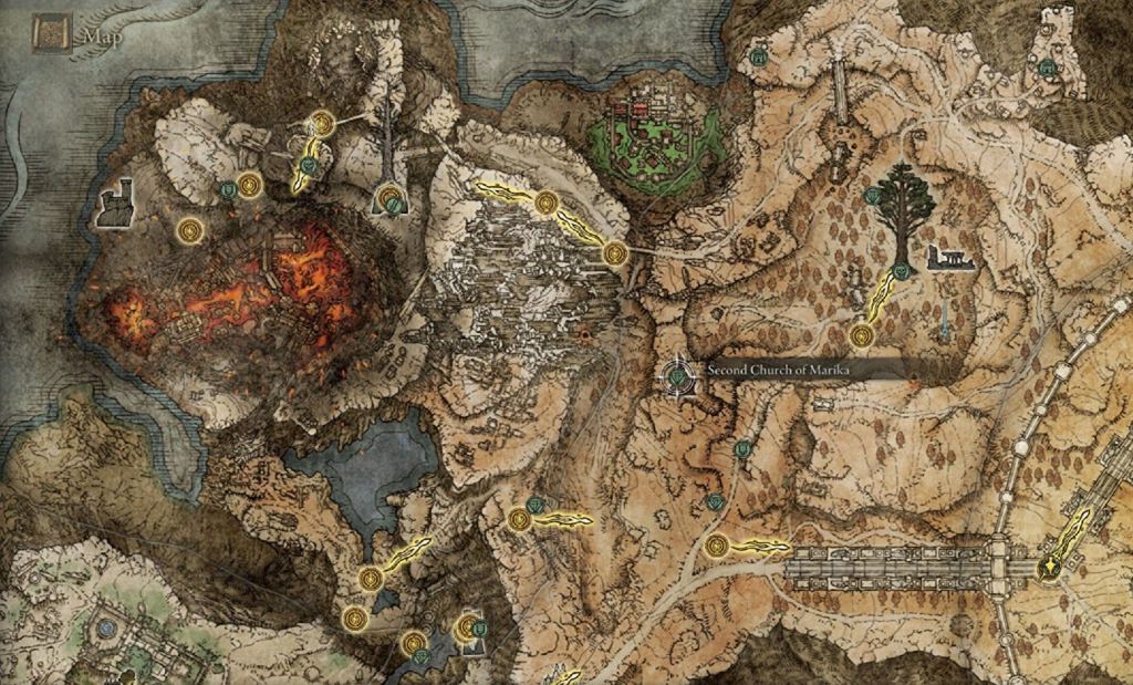 Marika's Scarseal Location in Elden Ring 