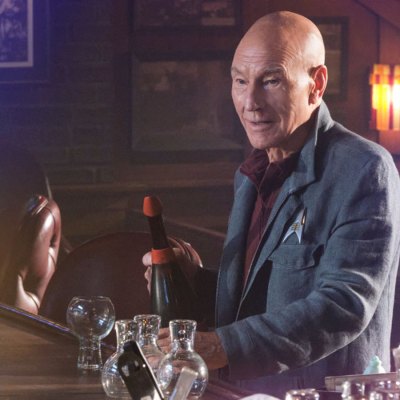 Patrick Stewart in Star Trek: Picard Season 2 Episode 4 "Watcher"