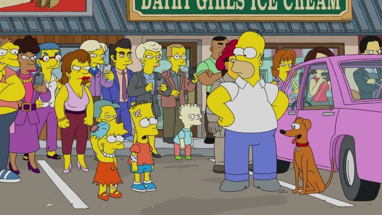 The Simpsons Gleefully Cancel Themselves