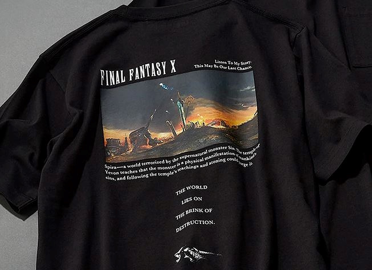 Leaked upcoming Uniqlo x FF 35th Anniv. collab shirt : r/ffxiv