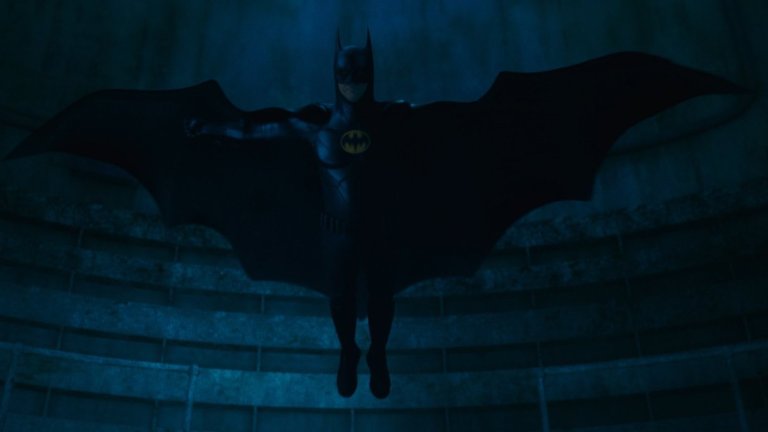 The Flash Movie Moment That Brings Back Michael Keaton's Original Idea for ' Batman 3' | Den of Geek