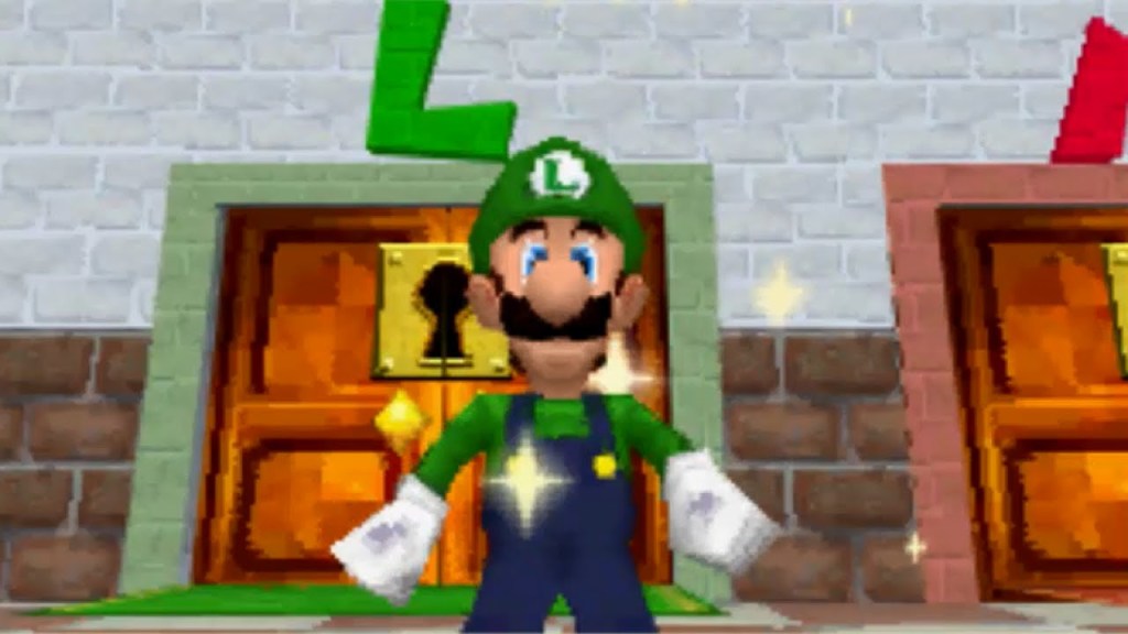 Luigi Super Mario 64
