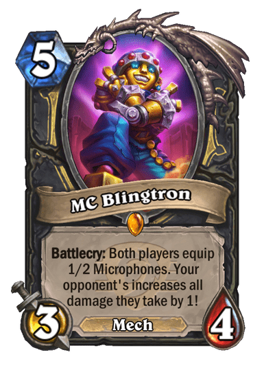 MC Blingtron Hearthstone