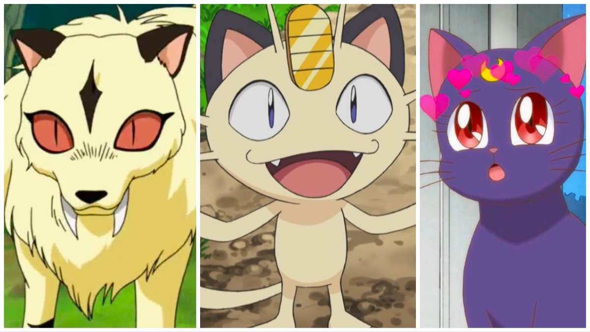 33 cutest anime cats: most popular kitties from films and shows 