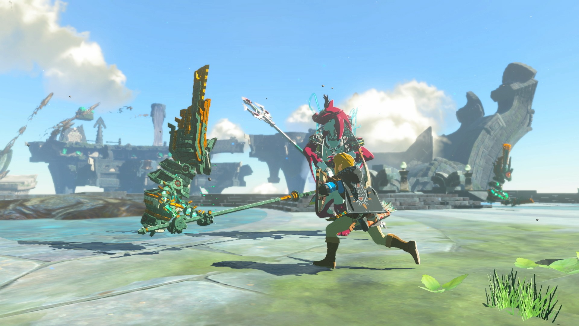 I'm glad Zelda: Tears of the Kingdom is breaking my weapons again