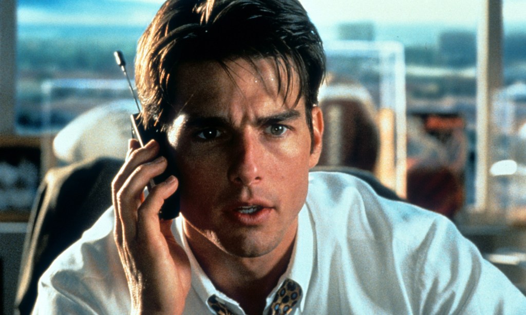 Tom Cruise in Jerry Maguire