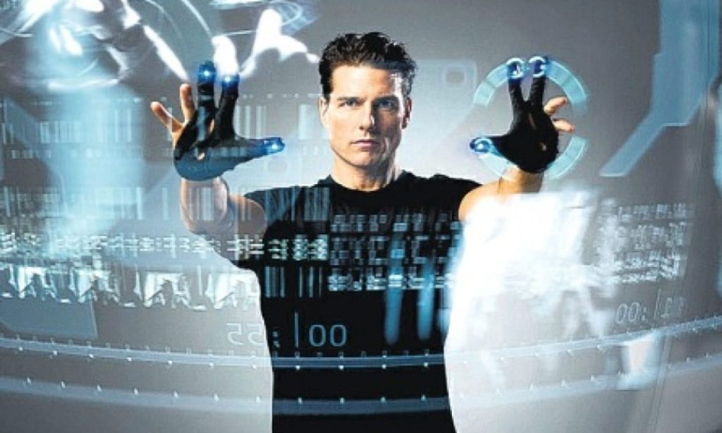 Tom Cruise in Minority Report