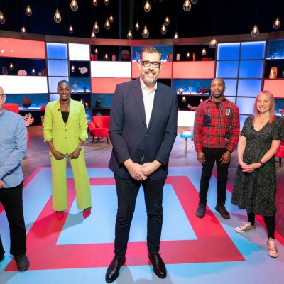 Richard Osman's House of Games with Ken Bruce, Perri Shakes-Drayton, Richard Osman, Kiell Smith-Bynoe, Professor Alice Roberts