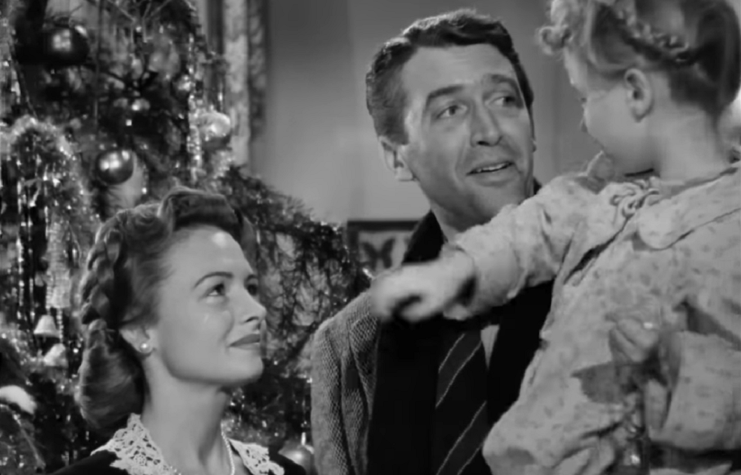 It's A Wonderful Life, Thomas Mitchell, James Stewart, 1946 Wall