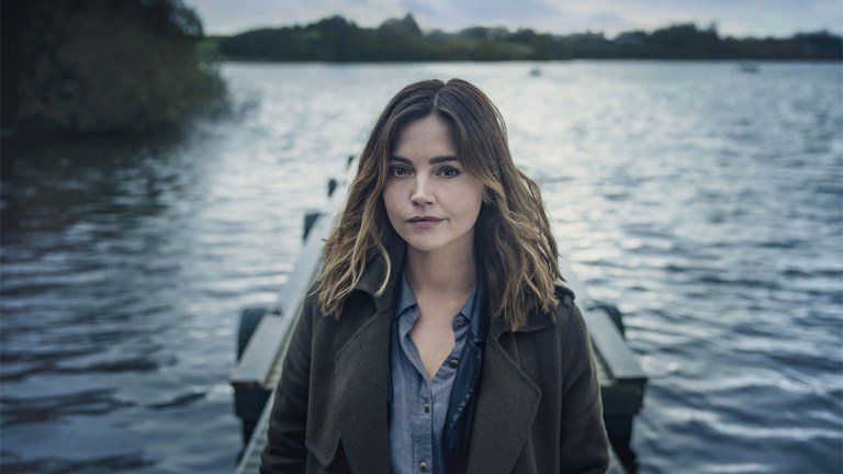 Jenna Coleman in BBC One crime drama The Jetty