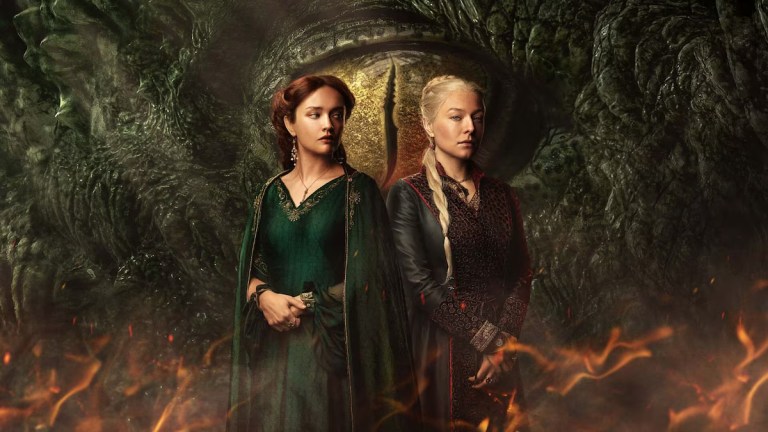 Emma D'Arcy and Olivia Cooke in House of the Dragon