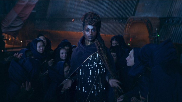 Jodie Turner-Smith as Mother Aniseya in Star Wars: The Acolyte