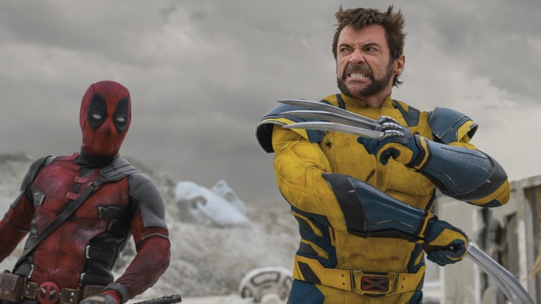 Hugh Jackman and Ryan Reynolds in Deadpool and Wolverine