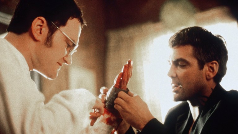 George Clooney and Quentin Tarantino in From Dusk Till Dawn