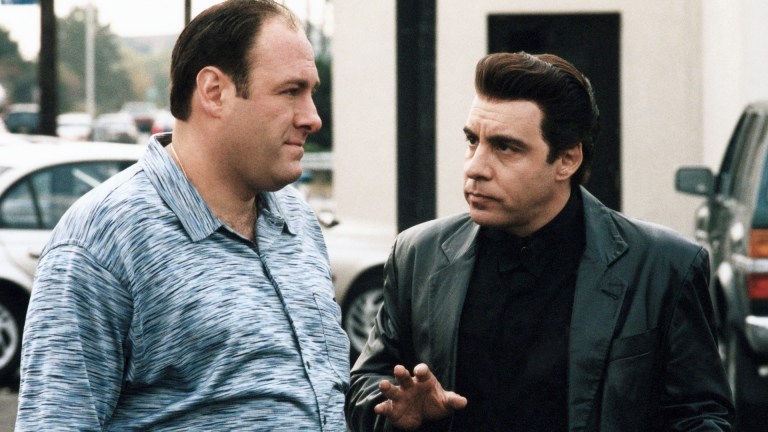 James Gandolfini and Steven Van Zandt on The Sopranos.