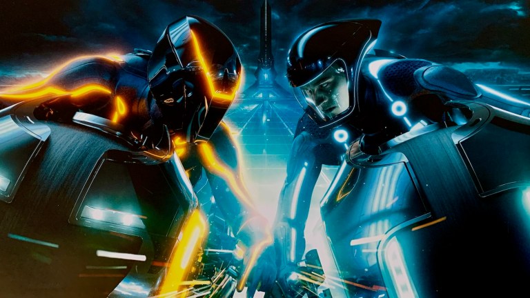 Tron Legacy Poster with Clu